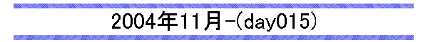 2004�N11��-(day015)